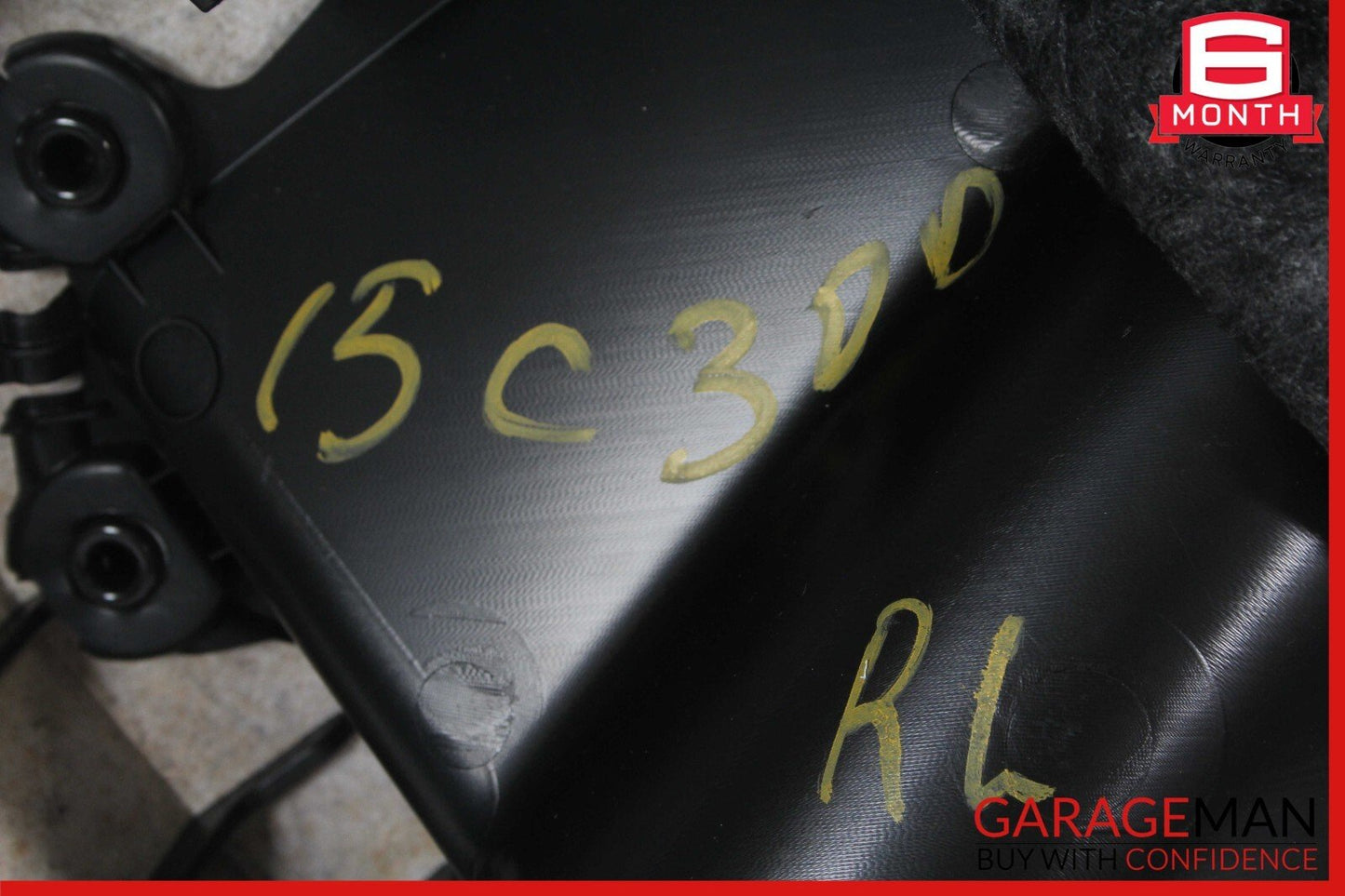 15-18 Mercedes W205 C400 C300 Rear Left Side Interior Door Panel Cover Assy