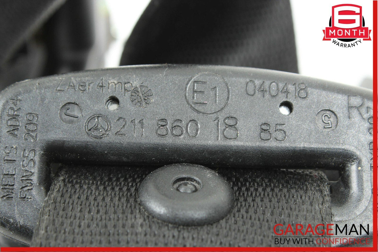 03-06 Mercedes W211 E55 AMG Front Right Seat Belt Seatbelt Retractor Assembly