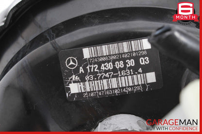 12-16 Mercedes R172 SLK250 SLK350 SLK300 Master Cylinder Power Brake Booster OEM