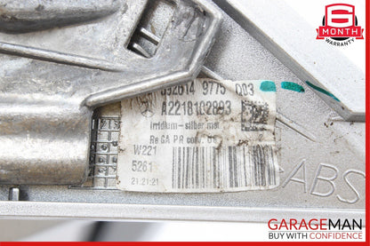 10-13 Mercedes W221 S500 S63 AMG Front Right Side Rear View Door Mirror Silver
