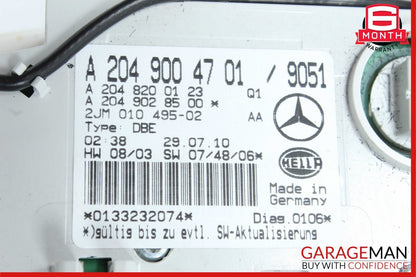 08-14 Mercedes W204 C300 C250 C63 AMG Overhead Dome Light Lamp 2049004701 OEM