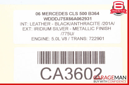 03-11 Mercedes W219 CLS500 E320 E550 RWD Front Right Lower Rearward Control Arm
