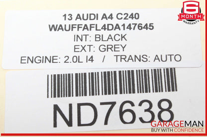 09-18 Audi A4 A7 S4 Rear Left Driver Side Lower Forward Control Arm 8K0501529L