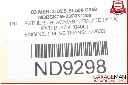 03-12 Mercedes R230 SL500 Rear Right Side Thrust Arm Lower Control Arm OEM
