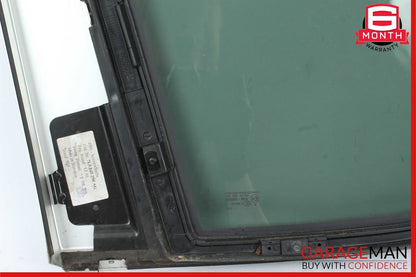 03-06 Porsche Cayenne 955 Rear Right Side Quarter Window Glass Panel White