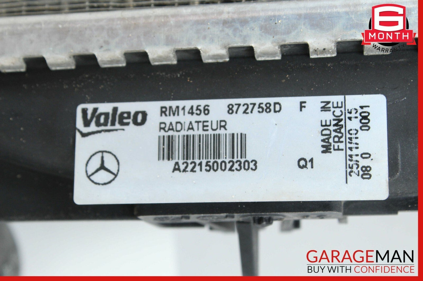 10-13 Mercedes W221 S400 Hybrid Radiator Water Intercooler 2215002303 OEM