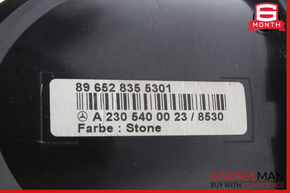 03-08 Mercedes R230 SL500 SL550 SL600 Instrument Cluster Speedometer Gauge OEM