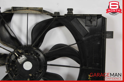 12-20 Mercedes W117 CLA250 SLK250 Engine Radiator Cooling Fan Motor Shroud Assy