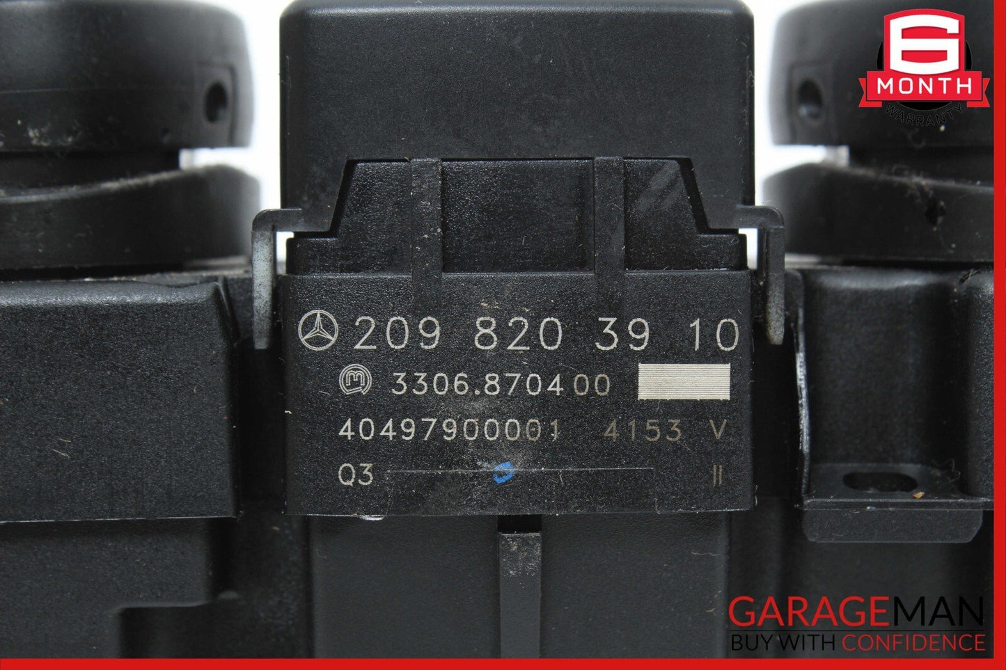 01-04 Mercedes W203 C230 CLK320 Dashboard Dash Hazard Light Control Switch Panel