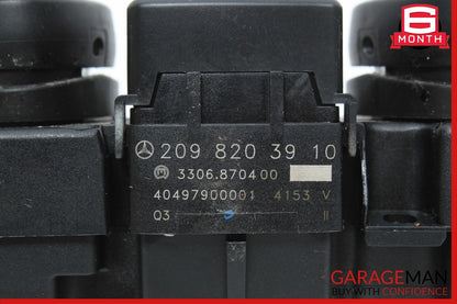 01-04 Mercedes W203 C230 CLK320 Dashboard Dash Hazard Light Control Switch Panel