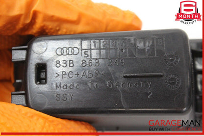 19-24 Audi Q3 Front Center Console Parking Brake Switch w/ Power Outlet OEM