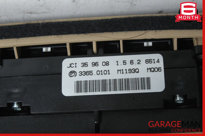 07-12 Mercedes GL450 ML450 R500 Seat Headrest Screen Monitor Display Trim Brown