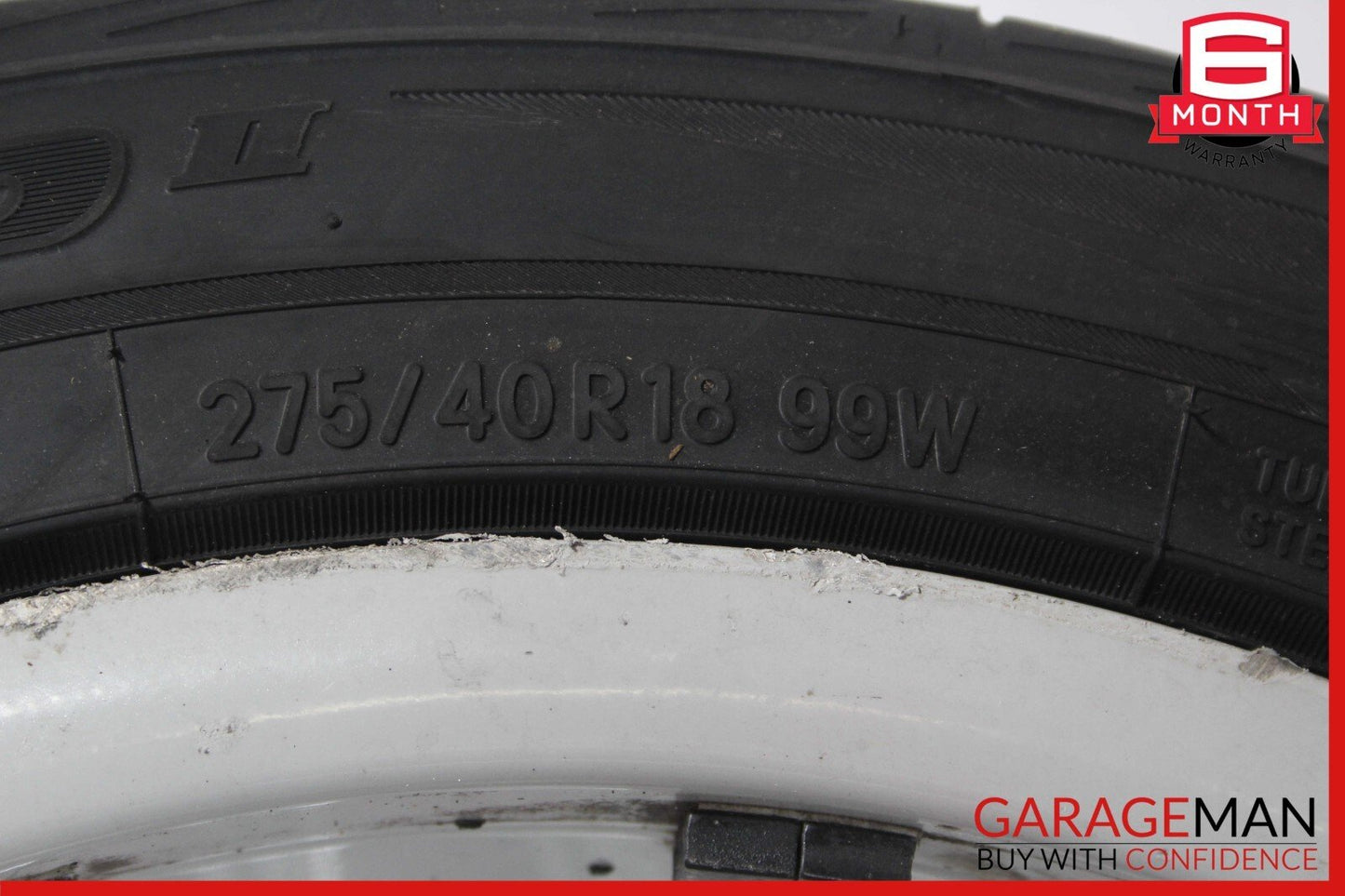 03-12 Mercedes R230 SL550 SL63 AMG Rear Right / Left Wheel Tire Rim 9.5Jx18H2
