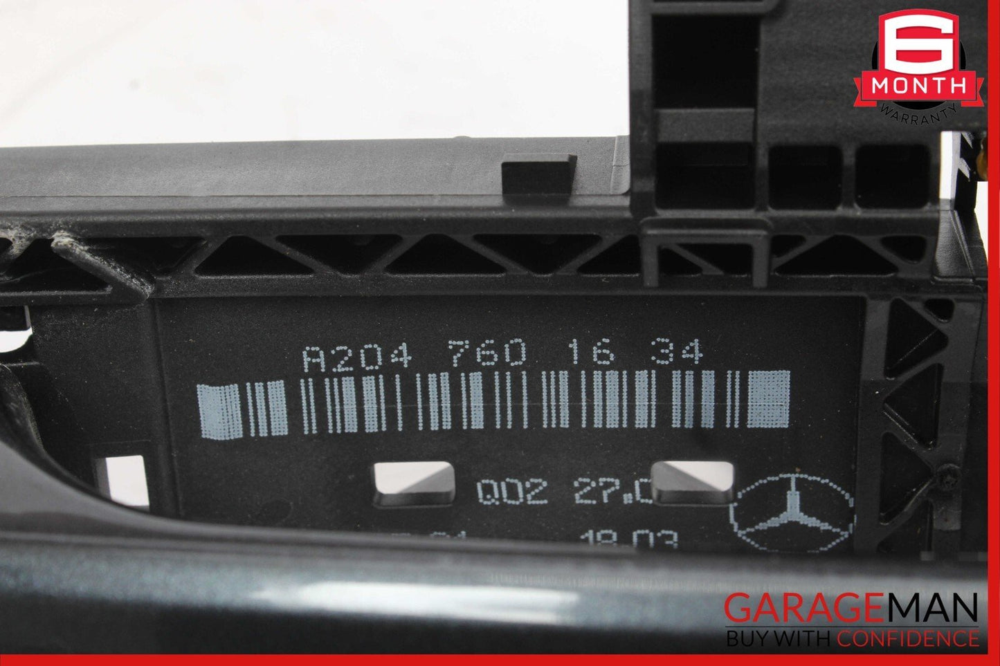 08-14 Mercedes W204 C250 Rear Right Exterior Door Handle w/ Door Actuator OEM