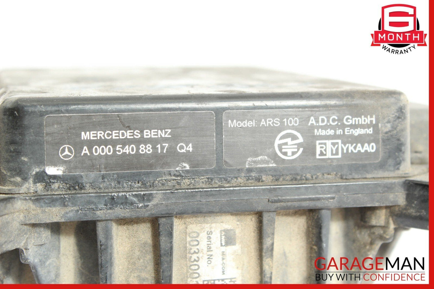 00-06 Mercedes W220 S500 CL500 Distronic Cruise Control Sensor 0005408817 OEM