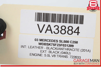 00-06 Mercedes R230 SL500 Voice Command Control Module 2038204085 OEM
