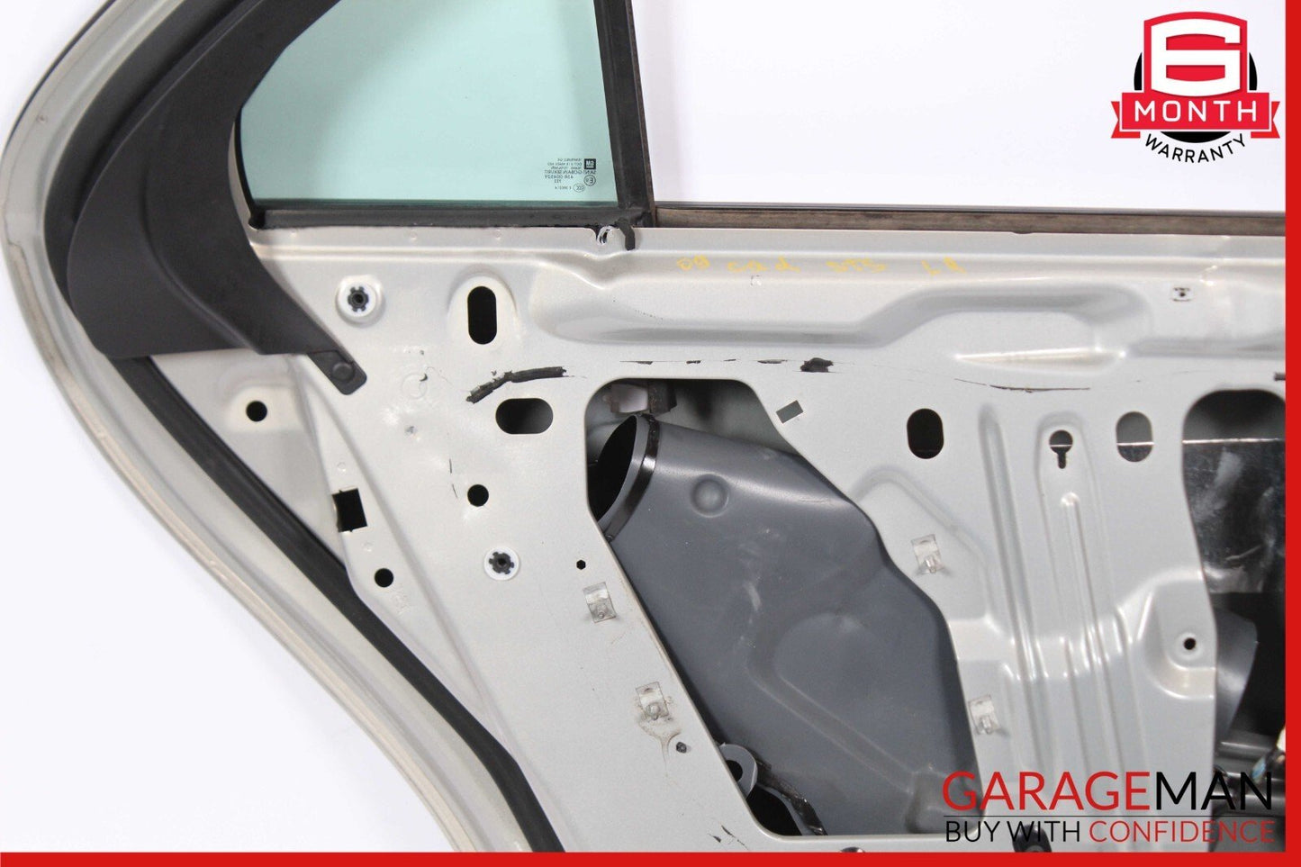 05-11 Cadillac STS Rear Left Driver Side Door Shell Panel Beige OEM