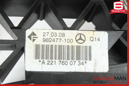 07-13 Mercedes W221 S550 Rear Left Side Exterior Door Handle Keyless Go Black