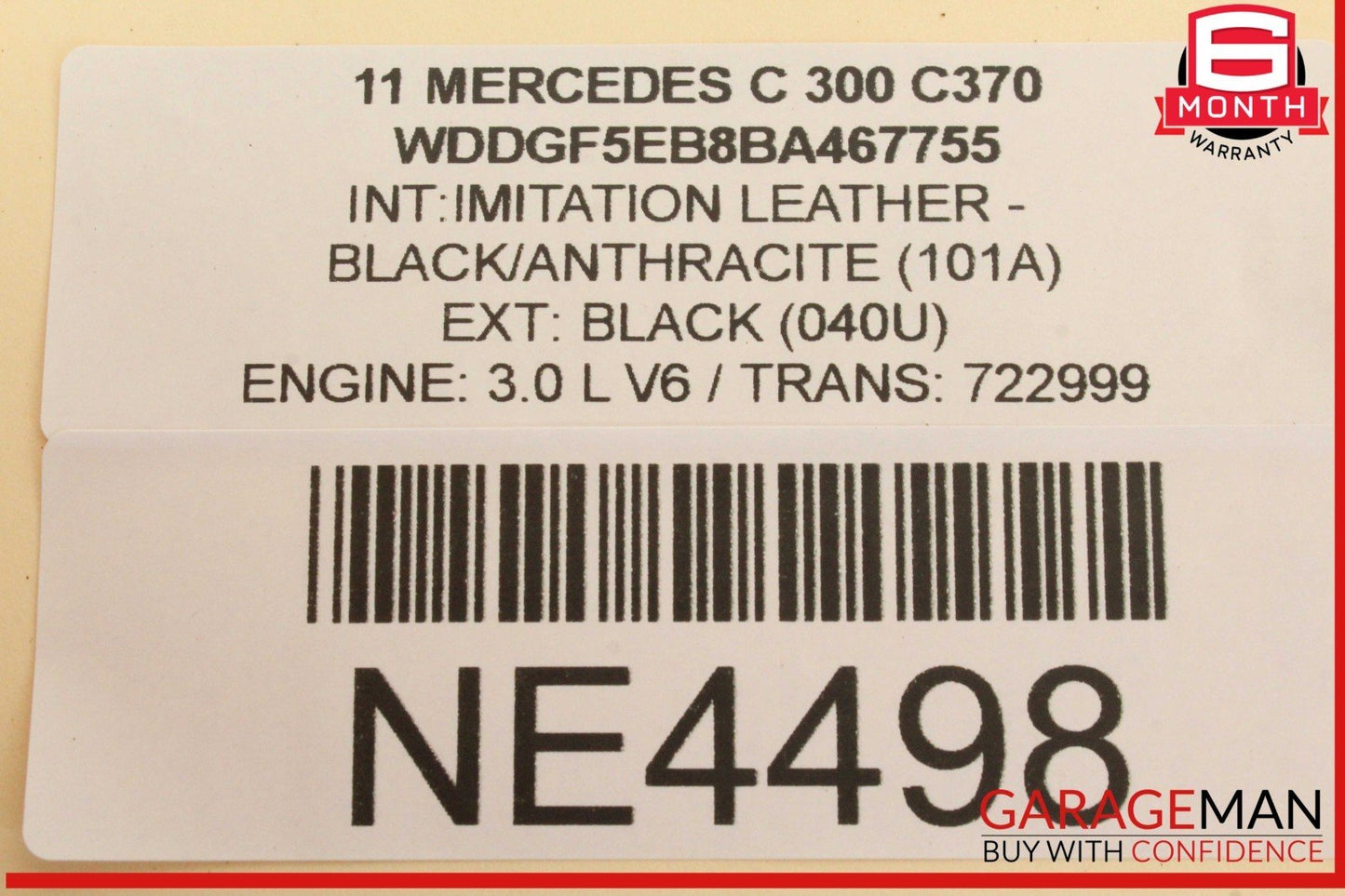 08-18 Mercedes W204 C300 E350 C250 Front Left Side Seat Control Module Unit OEM