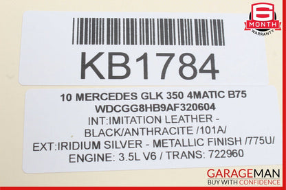 09-12 Mercedes X204 GLK350 C350 Rear Left Side Door Control Module Unit OEM