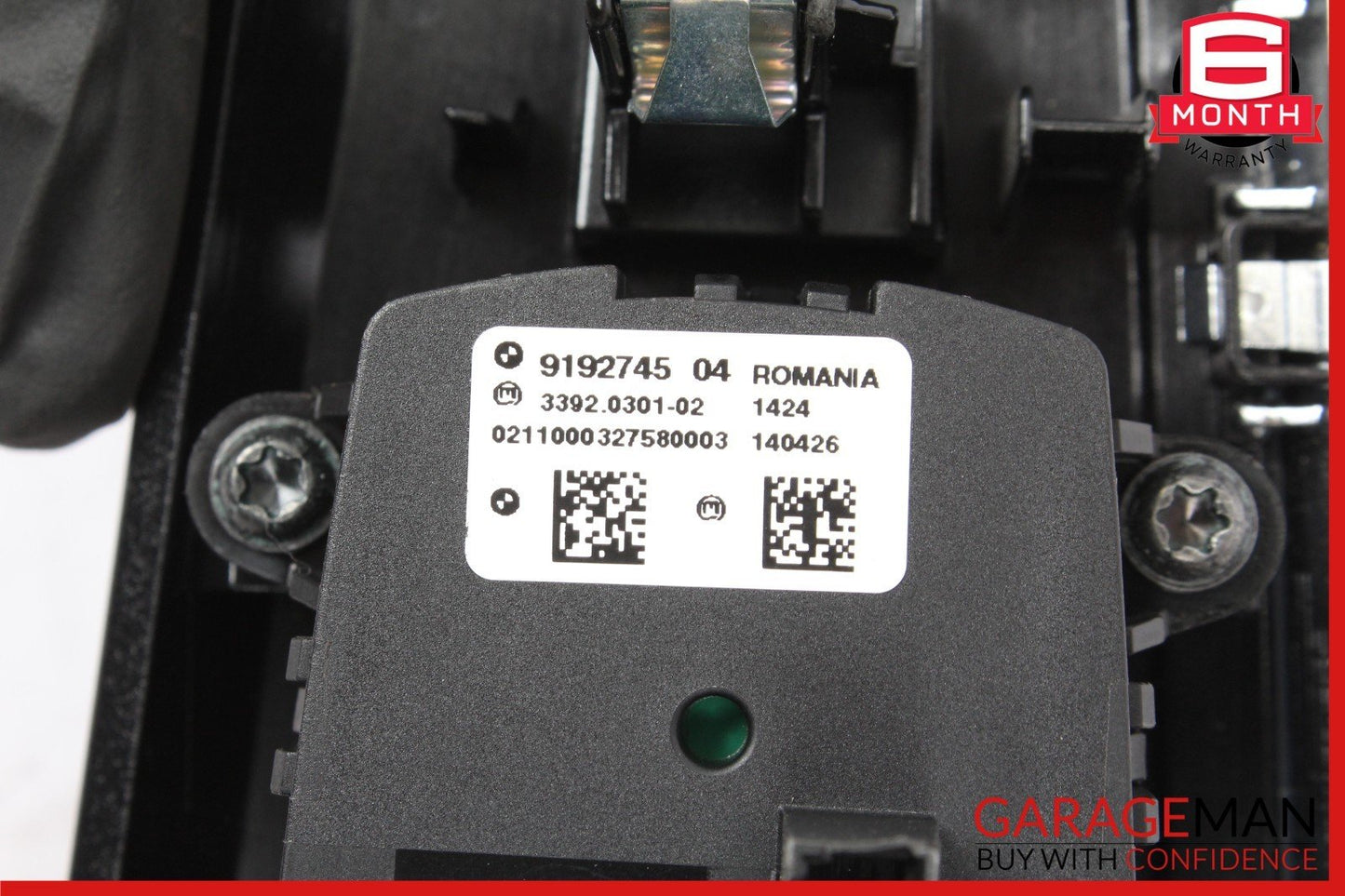 11-16 BMW X3 528i 535i 550i Headlight Fog Light Switch Control 9192745