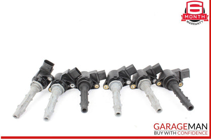 05-13 Mercedes W164 ML350 S550 SLK350 M272 Ignition Coil Set of 6 0001502680 OEM