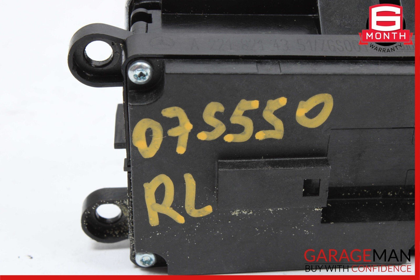 07-13 Mercedes S600 S550 Rear Right / Left Door Window Switch Control Module