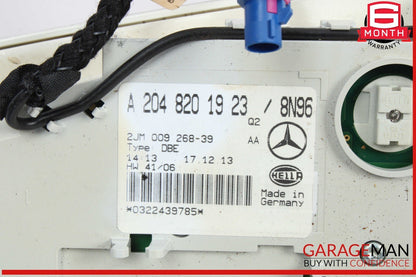 08-14 Mercedes W204 C250 C63 AMG Overhead Dome Light Lamp 2048201923 OEM