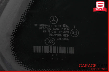 07-12 Mercedes X164 GL320 GL450 Quarter Window Glass Rear Left Driver Side OEM