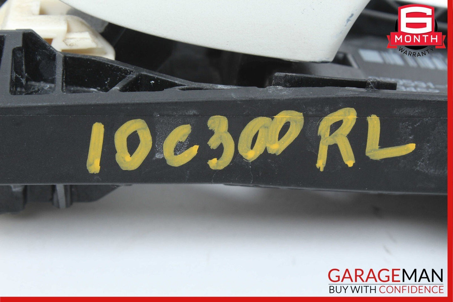 09-15 Mercedes X204 GLK350 Rear Left Side Exterior Door Handle White OEM