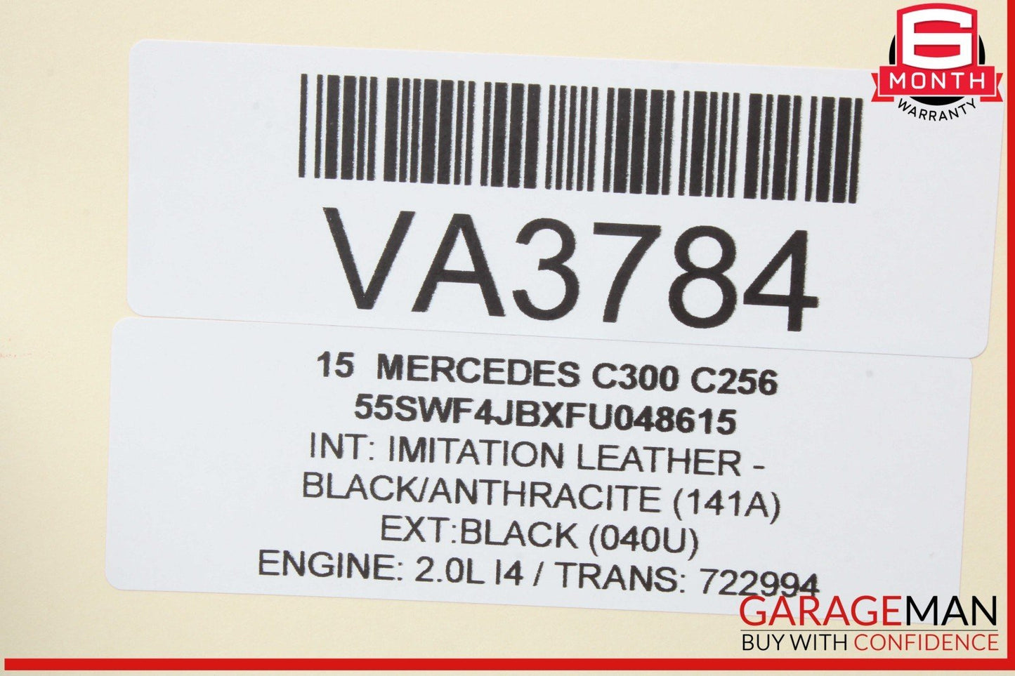 15-18 Mercedes W205 C300 Front Right Passenger Side Door Control Module Unit OEM