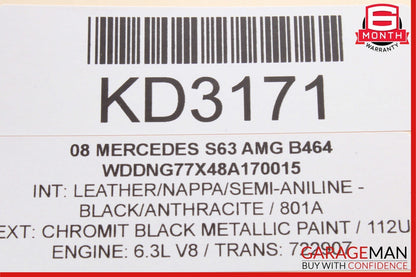 07-10 Mercedes W251 R350 CL550 S550 Front Right Side Fog Light Foglight Lamp