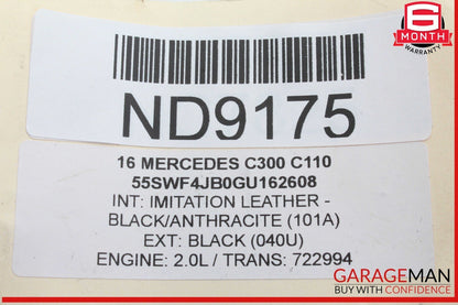 15-20 Mercedes W205 C300 C350e Front Right Side Door Window Regulator Motor OEM