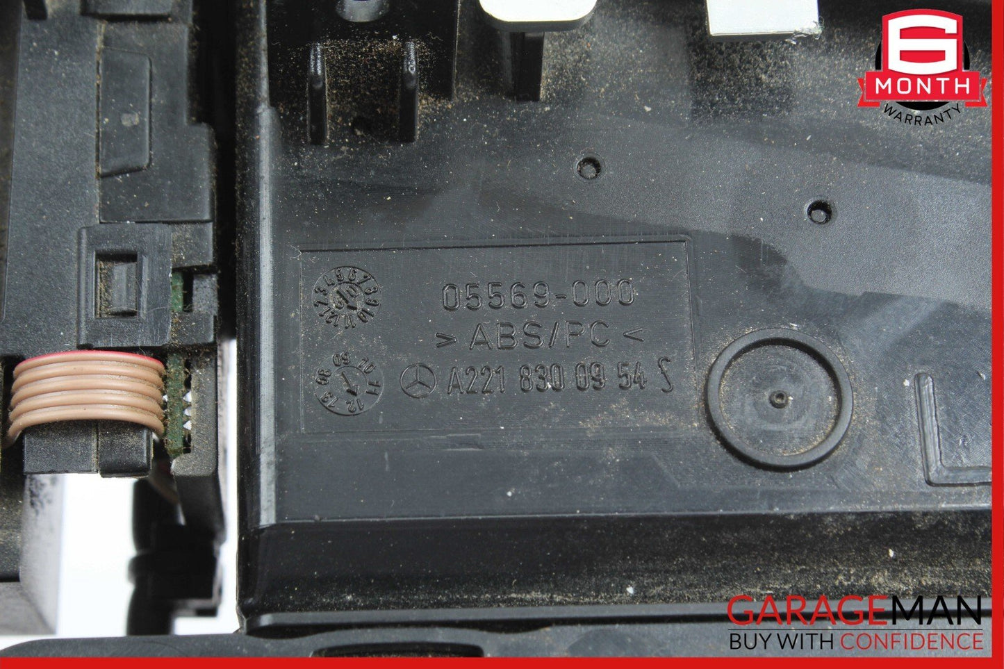 07-13 Mercedes W221 S550 S600 Center Dash Air AC A/C Heater Vent 2218300954 OEM
