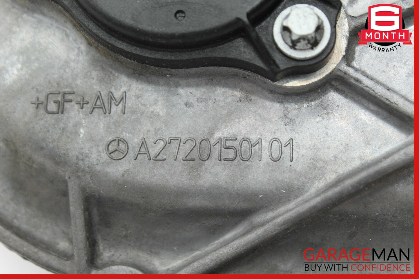 06-10 Mercedes W204 C300 S550 E350 Front Right Engine Timing Chain Cover Plate