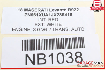 17-20 Maserati Levante Rear Left Driver Side Spindle Knuckle Wheel Hub OEM