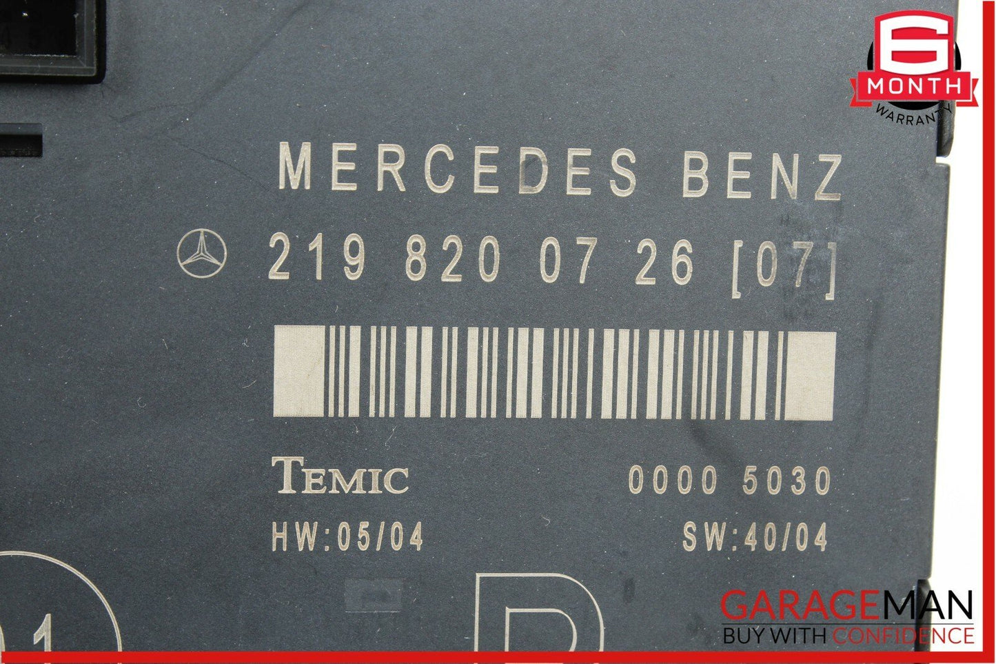 06-11 Mercedes W219 CLS500 Front Right Side Door Controller Module Unit OEM