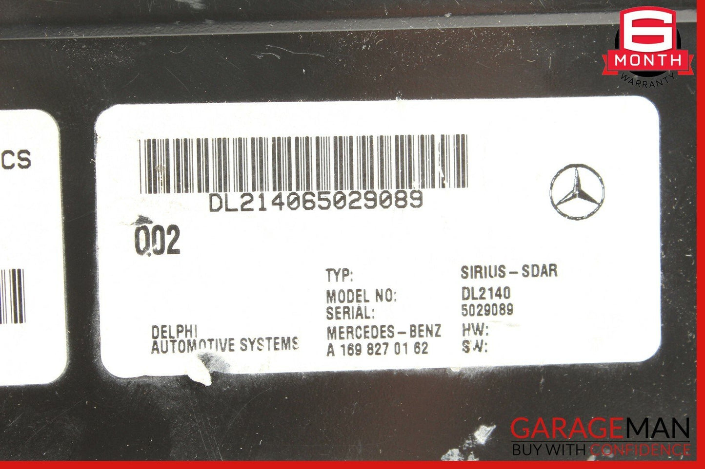 Mercedes E350 CLS55 AMG R350 GL450 Sirius Satellite Radio Receiver Module OEM