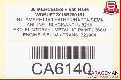 03-09 Mercedes W211 E500 E350 Front Right Side Door Lock Latch Actuator