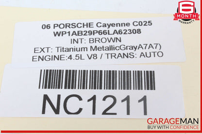 03-10 Porsche Cayenne 955 957 Steering Column Combination Switch Assembly OEM