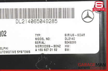 03-08 Mercedes W212 E350 Sirius Satellite Radio Receiver 1698270162 OEM