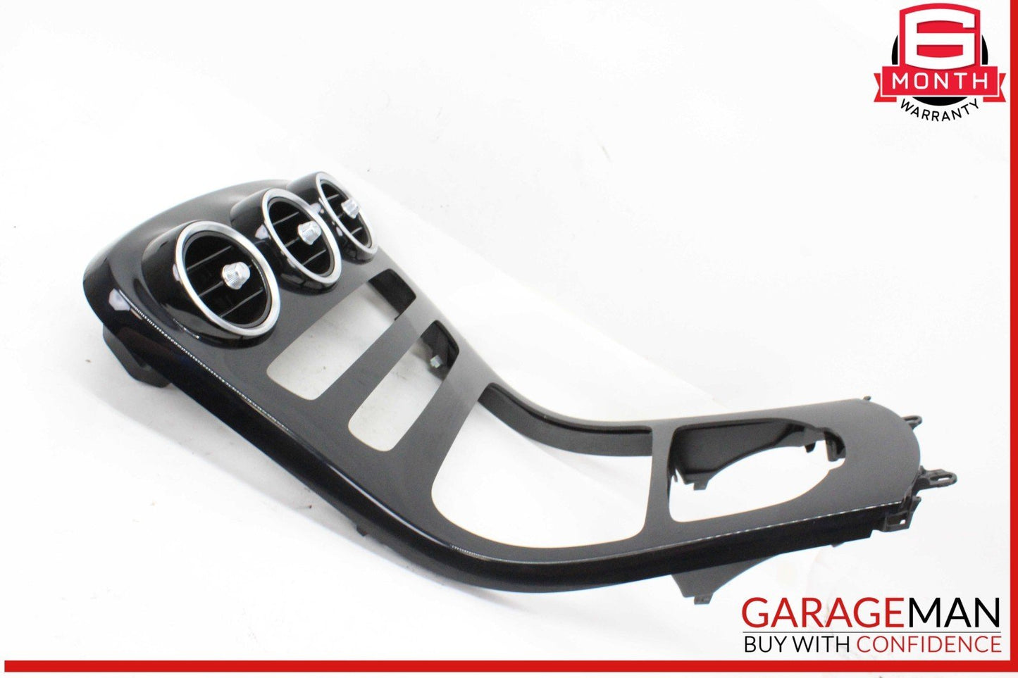 15-18 Mercedes W205 C300 C350e C400 Center Console Trim Bezel w/ Air Vent OEM