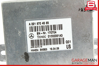 07-13 Mercedes W221 S550 CL550 Voice Language Communication Control Module OEM