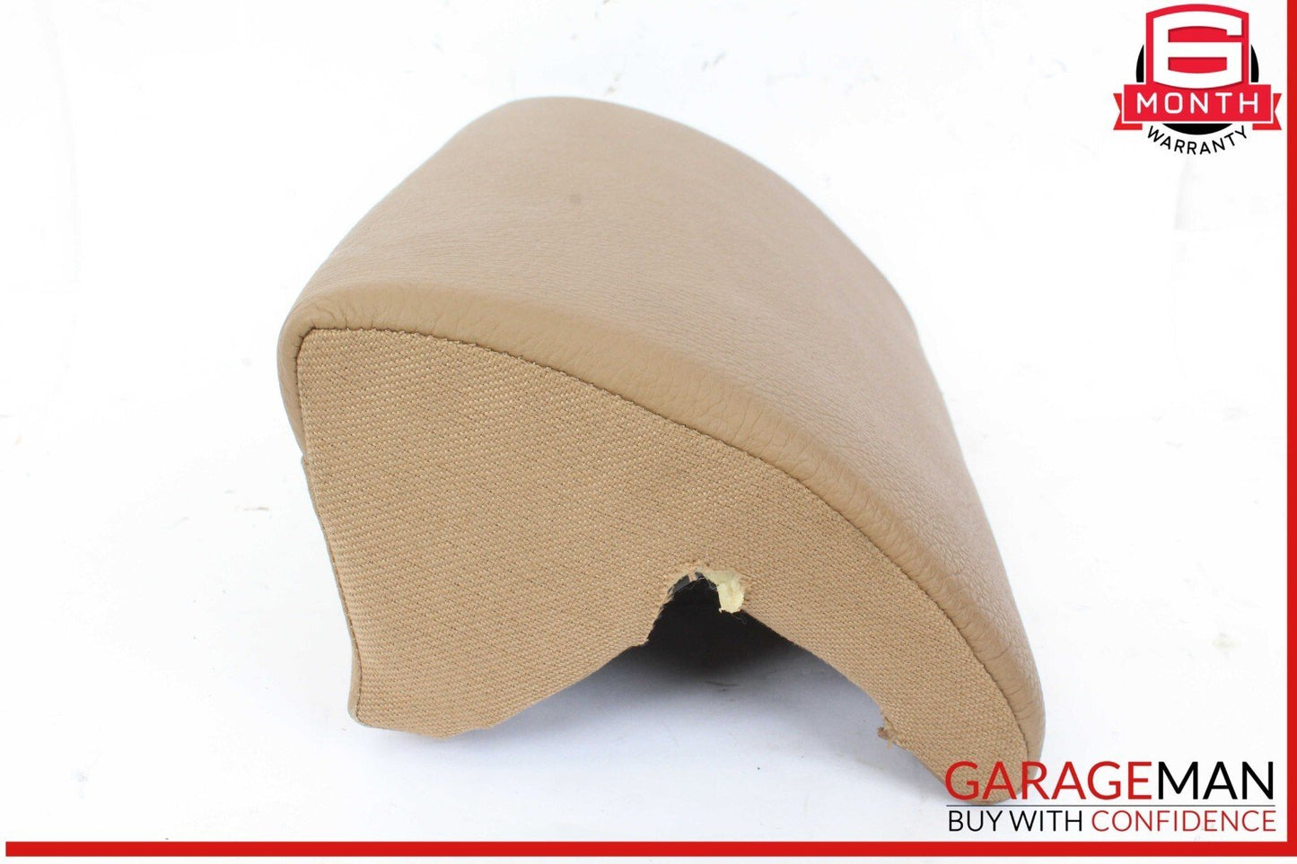 07-09 Mercedes W221 S550 S600 Rear Seat Cushion Armrest Top Cover Brown OEM