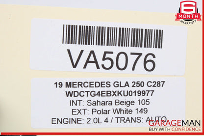 15-20 Mercedes X156 GLA250 Front Right Side Door Window Regulator Motor Unit OEM