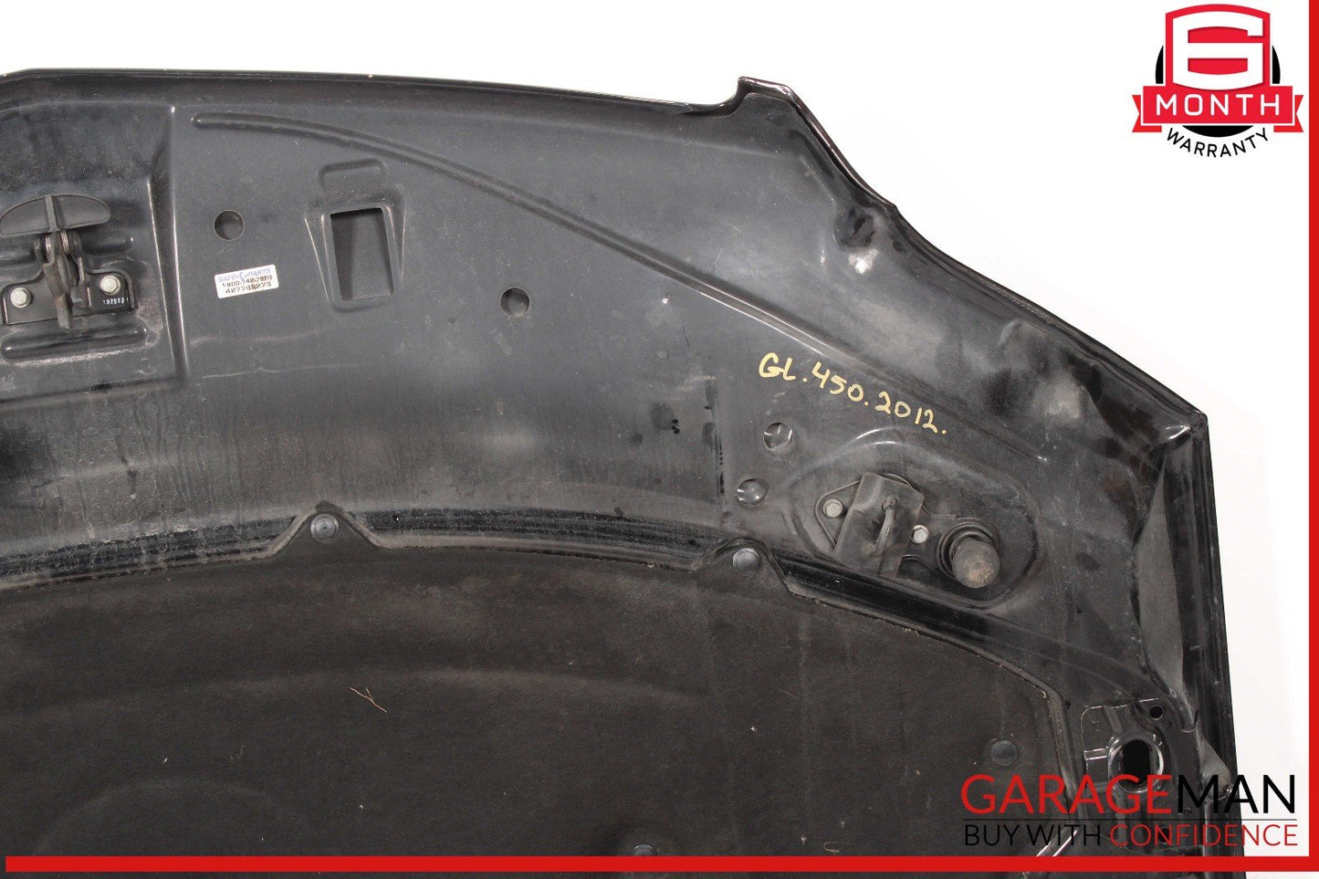 07-12 Mercedes X164 GL450 GL320 Hood Bonnet Panel Assembly Black OEM