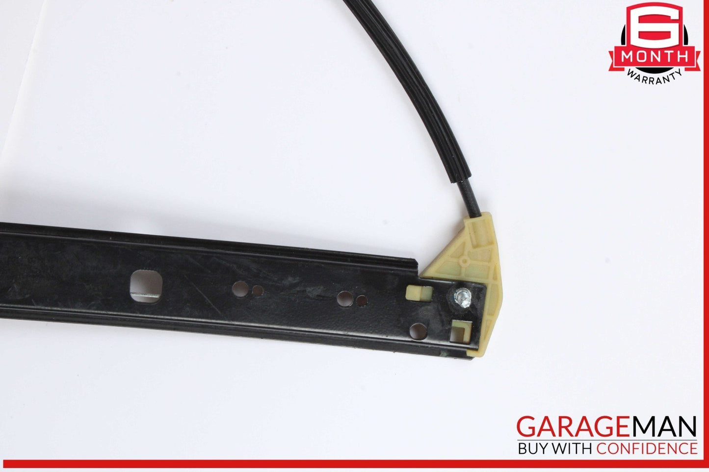 07-15 Audi Q7 Rear Right Passenger Side Window Regulator 4L0839462A OEM