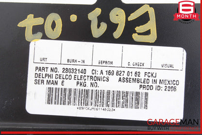 03-09 Mercedes W211 E63 AMG GL450 Sirius Satellite Radio Receiver 1698270162 OEM
