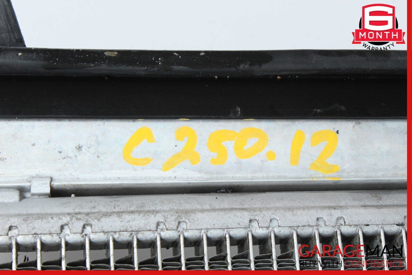 08-17 Mercedes C250 GLK350 E400 AC Air Conditioning Condenser Shroud Assembly