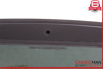 03-10 Porsche Cayenne 957 Rear Tailgate Lift Gate Window Glass Panel Assembly